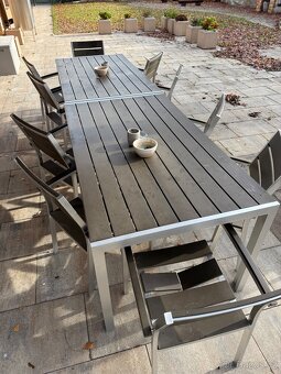 Zahradní stoly + židle - 7