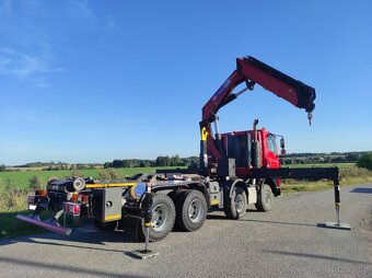 TATRA Phoenix 8x6 - nosič kontejnerů + SILNÁ hydraul. ruka - 7
