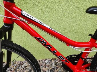 Značkové dětské kolo AMULET 24" (červená) - 7