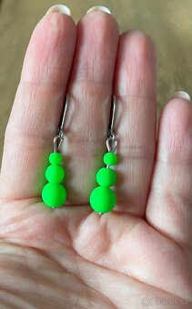 Ocelové visací náušnice - 7