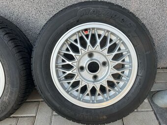 BBS 14" 4x108 Audi 80/90 - zánovní pneu - 7