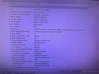 Stolní PC i3 9300F funkcni - 7