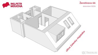 Prodej bytu 2+kk 52 m² Žerotínova, Praha - Žižkov - 7