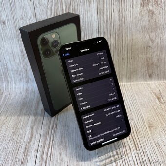 iPhone 13 Pro Max 256GB, zelený (12 měsíců záruka) - 7