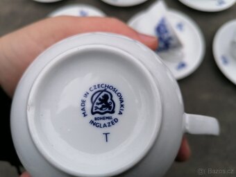 Predám porcelánová sada Modrá ruža - 7