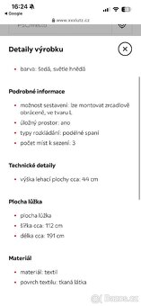 Pohovka rohová rozkládací - 7