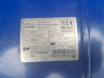Kompresor 200l - 10bar - 7