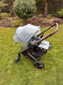 Kočárek CYBEX Gold Balios S Lux Taupe Stormy Blue - 7