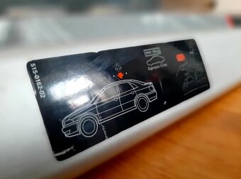 Vw Passat b5.5 sedan / original příčníky + nosiče kol.. - 7
