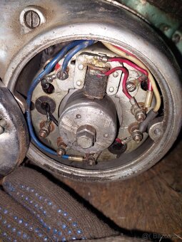 Motor na IŽ49 kliková hřídel bez vůle v dobrém stavu IŽ350 - 7