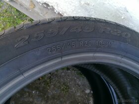 Použité letní pneumatiky Pirelli 255/45 R20 105W - 7