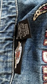 Harley Davidson pružná jeans bunda - 7