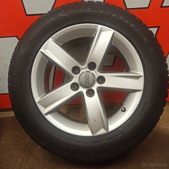 ALU kola Audi A4, 5x112 ET46 zimní pneu 225/55 R16 - 7