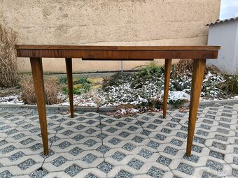 Retro jídelní rozkládací stůl Český nábytek - 60. léta - 7