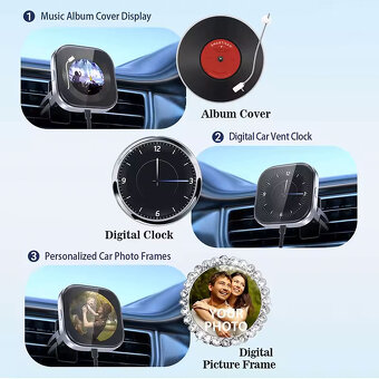 Bezdrátový Apple CarPlay adaptér s displejem - 7