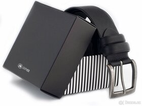 Pánský kožený opasek M4020 o šířce 4 cm - 7