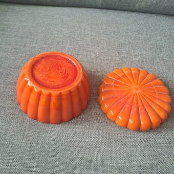 Malachitová miska, šperkovnice - 7