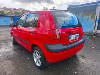 Getz 1.1,49kW,ČR,pouze 69 TKM,ZTP-P,ruční ovládání,handicap - 7