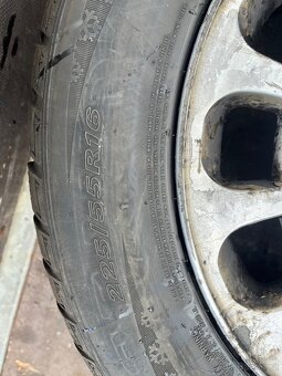 Zimní ALU set 225/55/16 R16 Mercedes-Benz 7,5J ET42 - 7