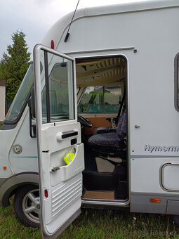 Hymer Fiat 2,8tdi rv2000 KLIMA serviska nosič na moto,6míst - 7