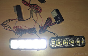 Světla pro denní svícení (Mycarr)-DRL-2x5 LED.12/24V. - 7