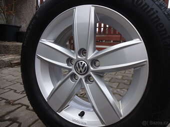 ZIMNÍ ORIGINÁL VW 15" 5x100 pneu 185/65R15 Continental - 7