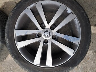 Prodám Alu kola octavia II 5x112 R17 - 7