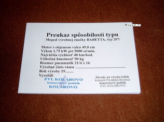 Čistá - Kartička a Štítok na - BABETU - Korádo -Stellu - - 7