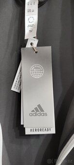 "Adidas" Pánská/Chlapecká sportovní bunda šedé barvy vel.X - 7