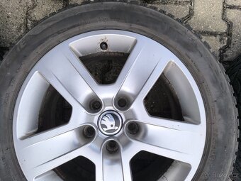 ALU kola 7Jx16H2 ET42 škoda,audi,vw - 7