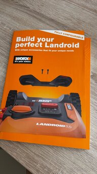 Prodám robotickou sekačku Worx Landroid M 700 + laserové oči - 7