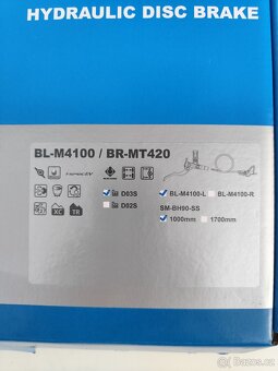 Přední brzda Shimano MT420 - 7