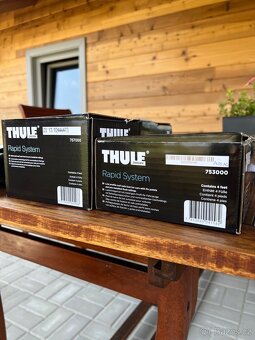Kompletní sada střešních nosičů THÜLE, 757 a 753 - 7