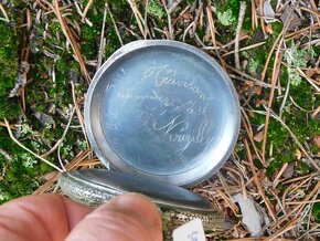 Starožitné kapesní hodinky obrovské REGULATEUR - rarita - 7