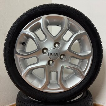 KIA PICANTO II 4x100 R15 ET52+LETNÍ 175/50R15 5/4mm - 7