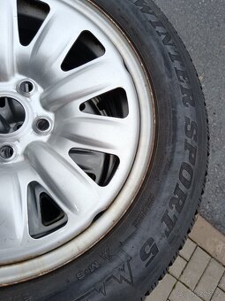 2x IDENTICKA ZIMNI SADA KOMPLET KOL 16" ORIGINAL SKODA - 7