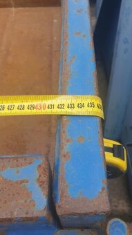 2018 vana 4.3x2.3x1m oko125cm kontejner hák do12t aut/nosiče - 7