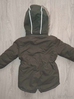 Dívčí parka/kabát s beránkem 104 - 7