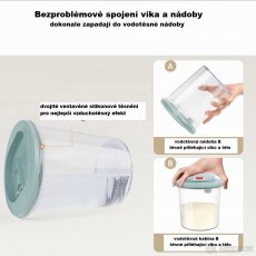 Nádoby pro vakuování včetně USB nabíjecího odsávání - 7