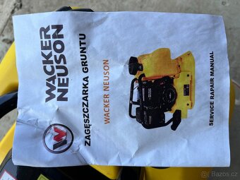 PRODÁM NOVOU vibrační desku Wacker Neuson L6T 65FG45 - 7