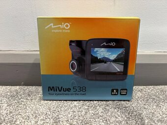 Mio MiVue 538 Dash Cam – NOVÁ, Full HD 1080p, GPS nova - 7