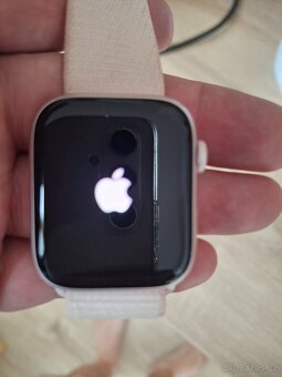 Apple watch 9 45mm cellular růžový hliník - 7