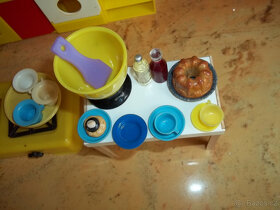 Hračka. Kuchyňka pro panenky s doplňky - 7