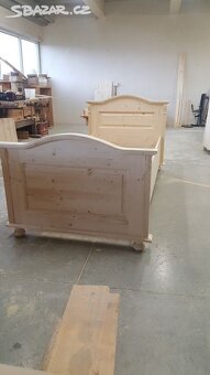 Masivní smrkové postele - 7