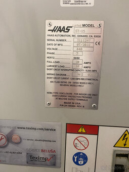 CNC soustruh HAAS ST 15, r.v. 2018, r.v. 2023 - 7