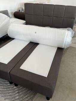 Prodám novou boxspring postel 140 x 200 cm - 7