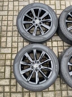 ORIGINÁL Alu Volkswagen HELSINKI R17, 5x112 - TOP STAV - 7