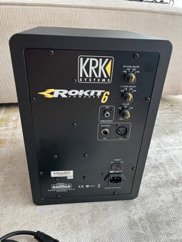 KRK Rokit 6 aktivní studiové monitory - 7