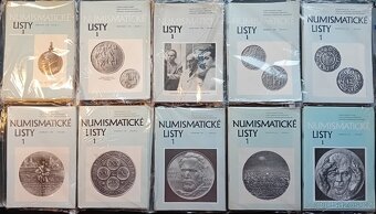 NUMISMATIKA KNIHY - CENY UVEDENY - NUMISMATICKÉ LISTY 10 kč - 7