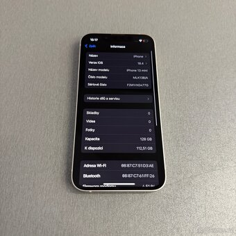 iPhone 13 mini 128GB, pěkný stav, 12 měsíců záruka - 7